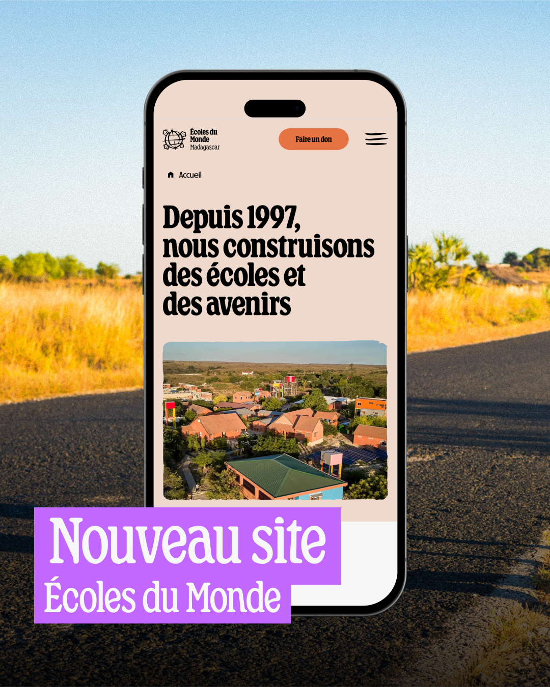 Photo : Nouveau site, même mission, plus de simplicité !